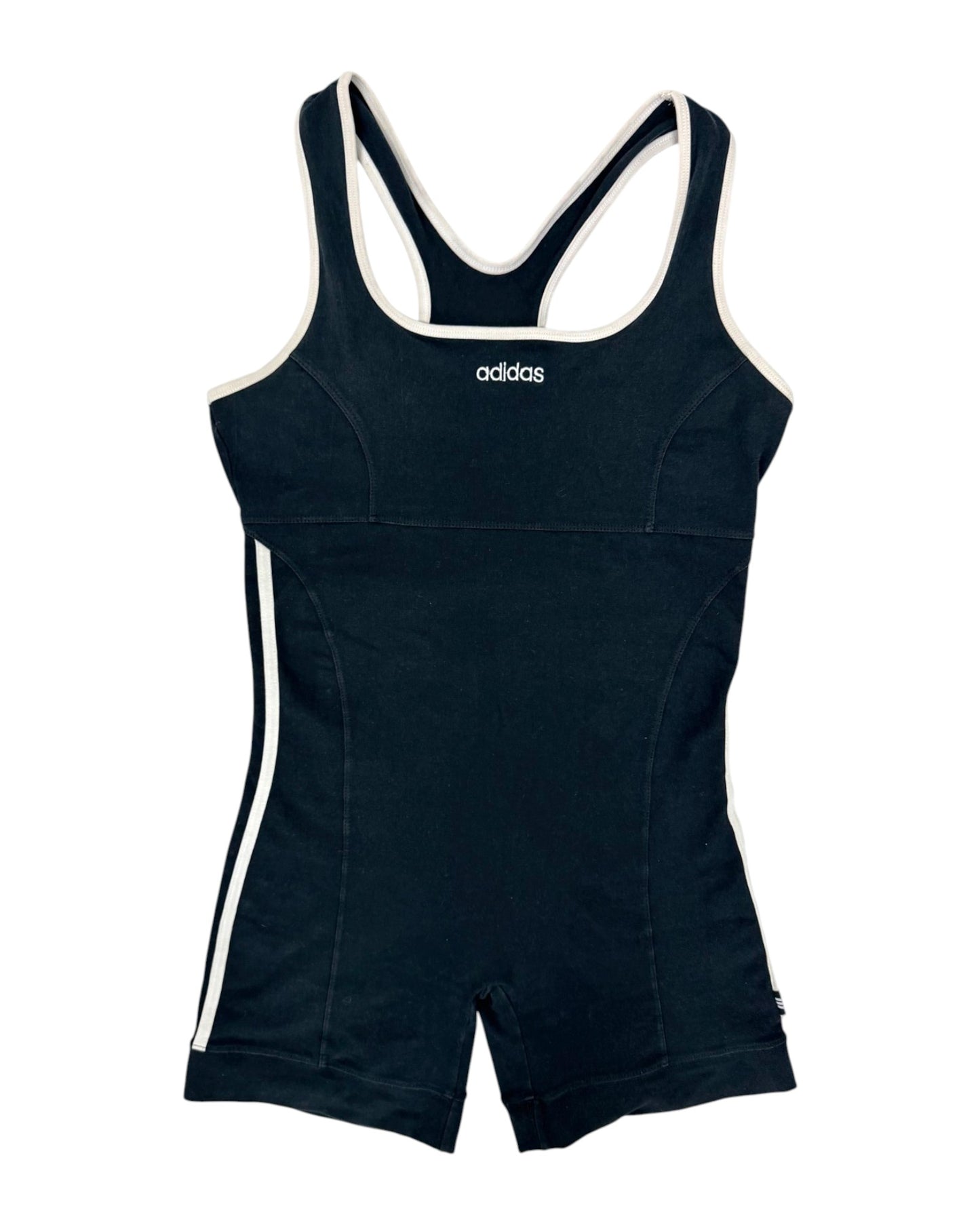 adidasblackjumpsuitflatfront