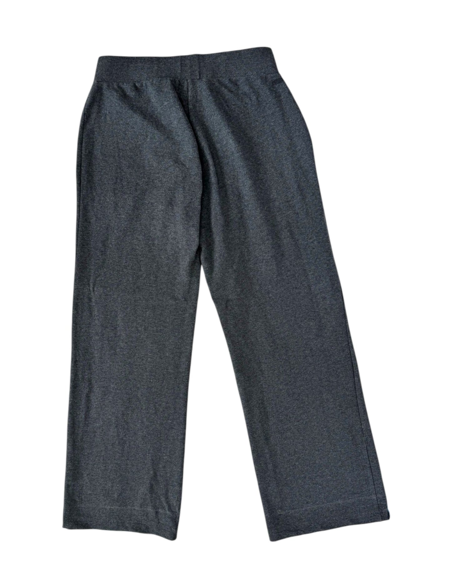 adidasgreybluestripepantsflatback