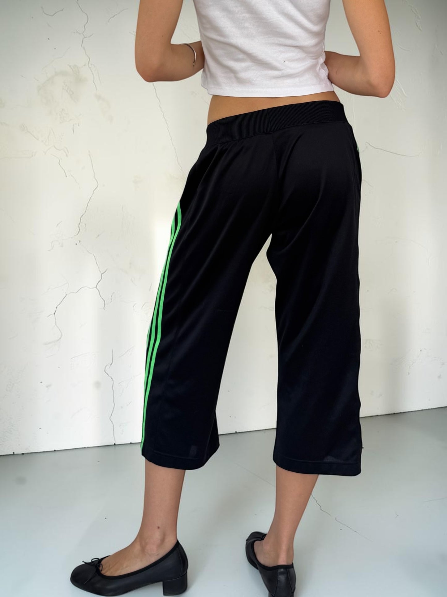 Adidas Black & Neon Green Bermuda