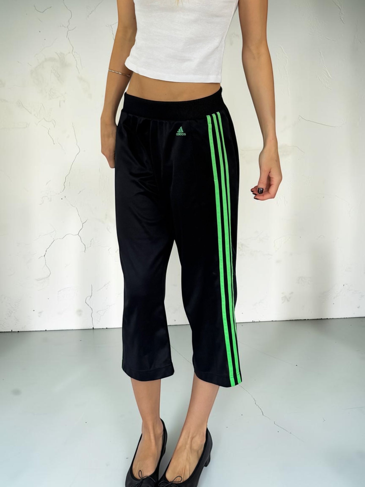 Adidas Black & Neon Green Bermuda