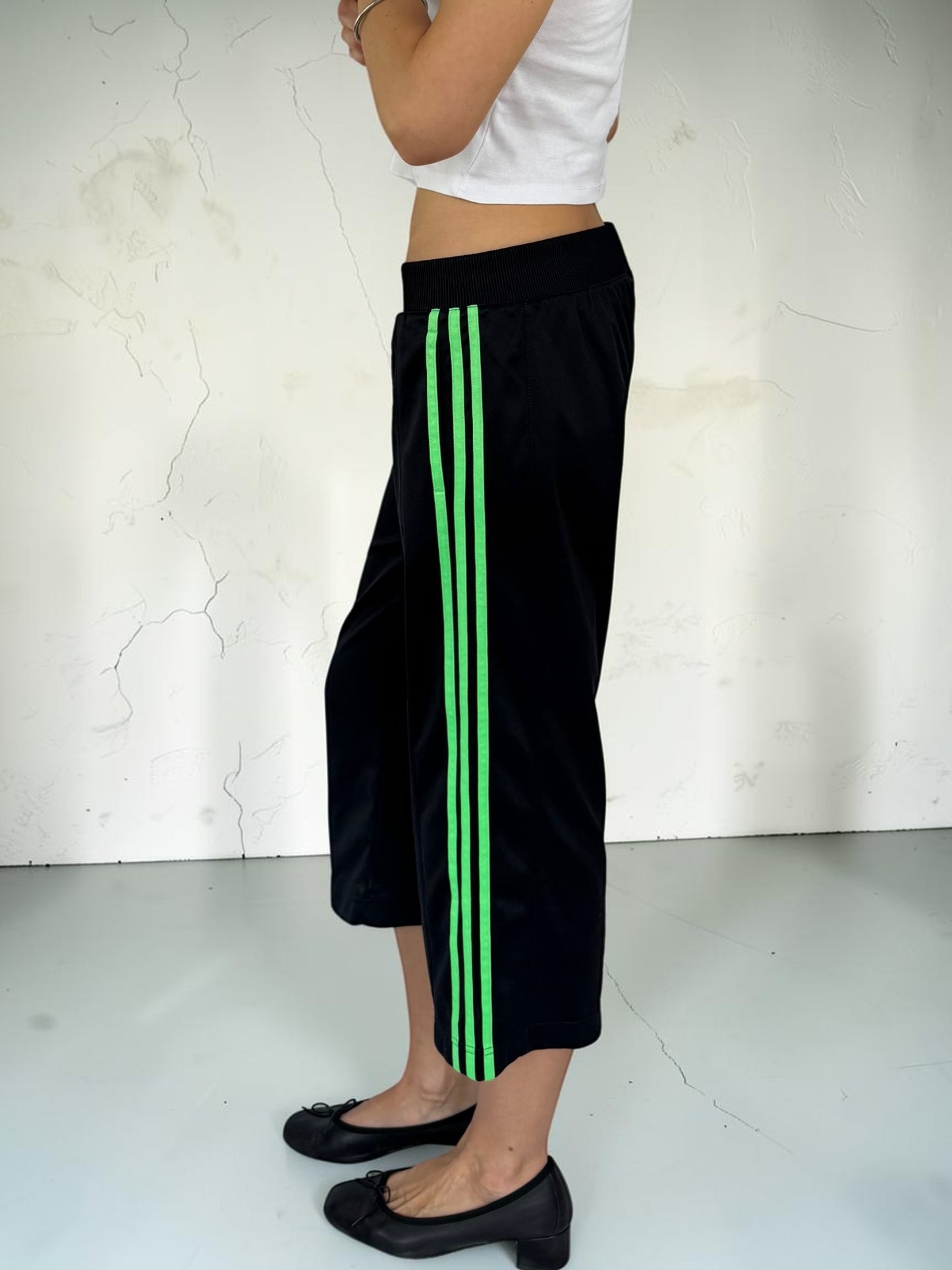 Adidas Black & Neon Green Bermuda