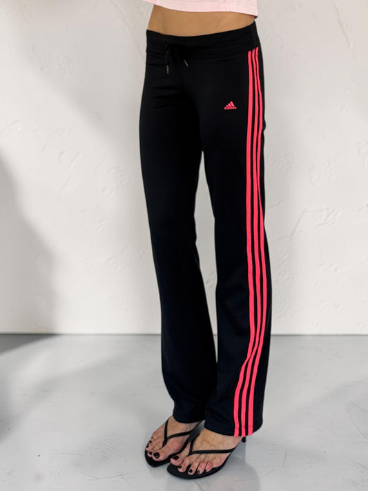 Adidas Coral Stripe Flared Leggings