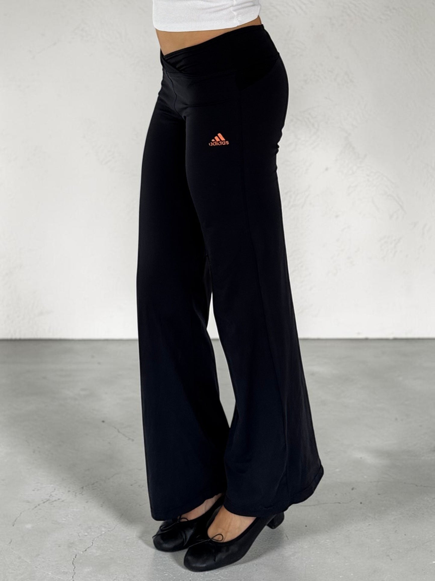 adidasorangeasymmetricstripeleggingside