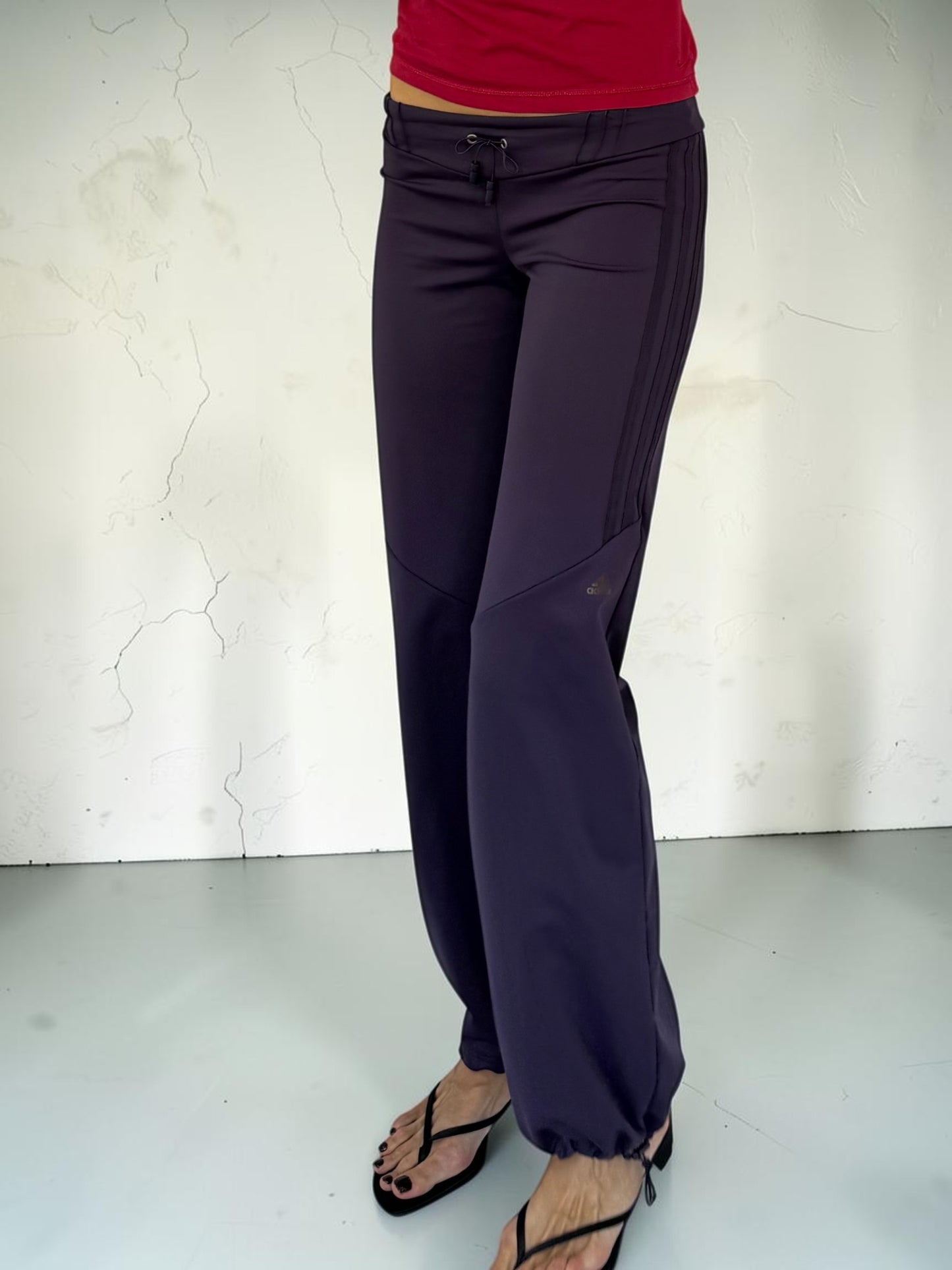 Adidas Purple Scrunch Leggings