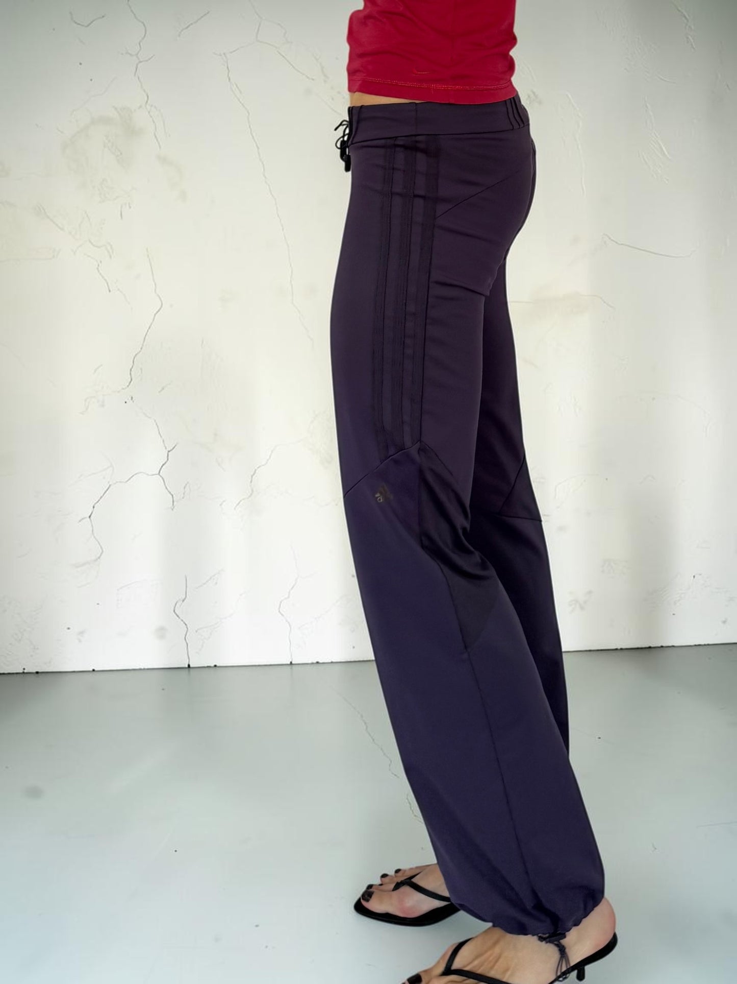 Adidas Purple Scrunch Leggings