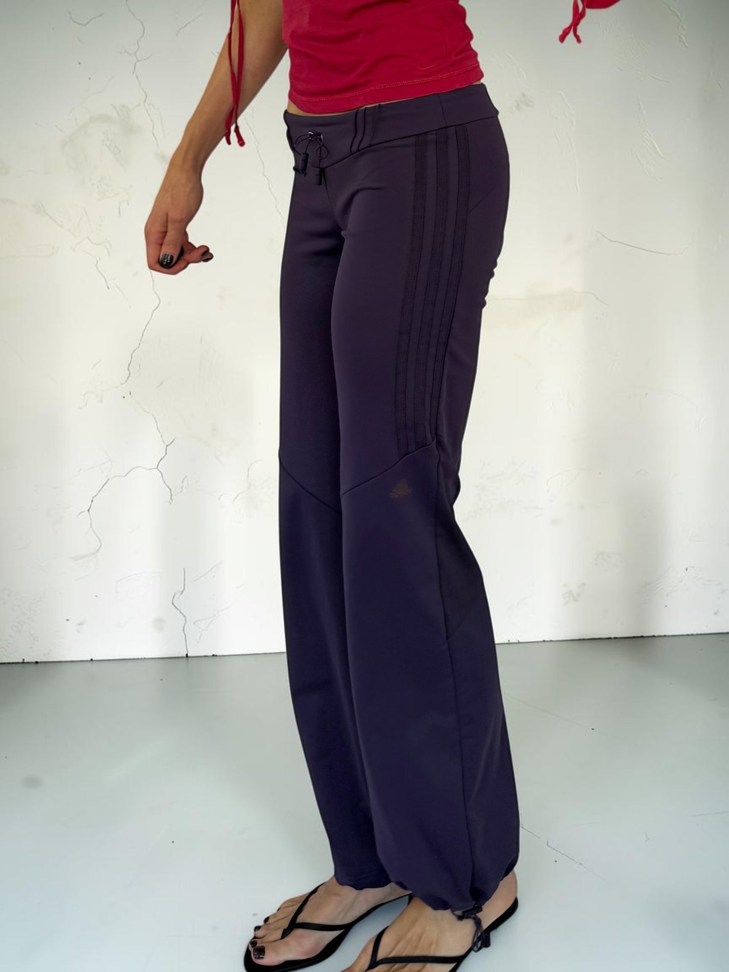 Adidas Purple Scrunch Leggings