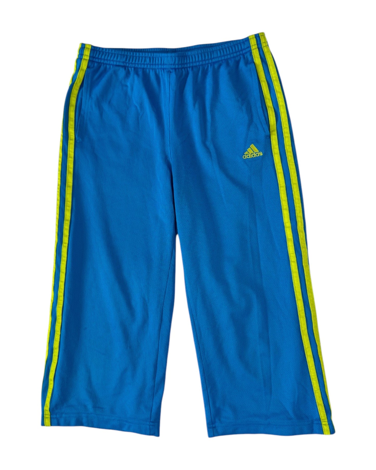 adidasturquoisegreenbermudaflatfront