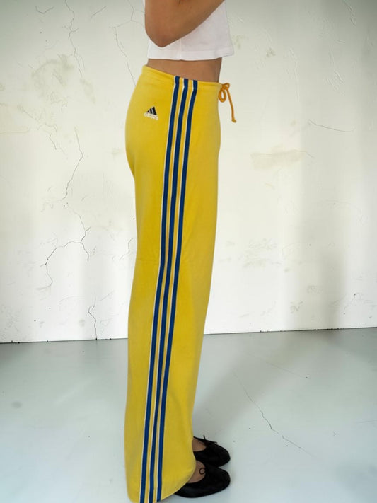 adidasyellowcottonpantsside_1
