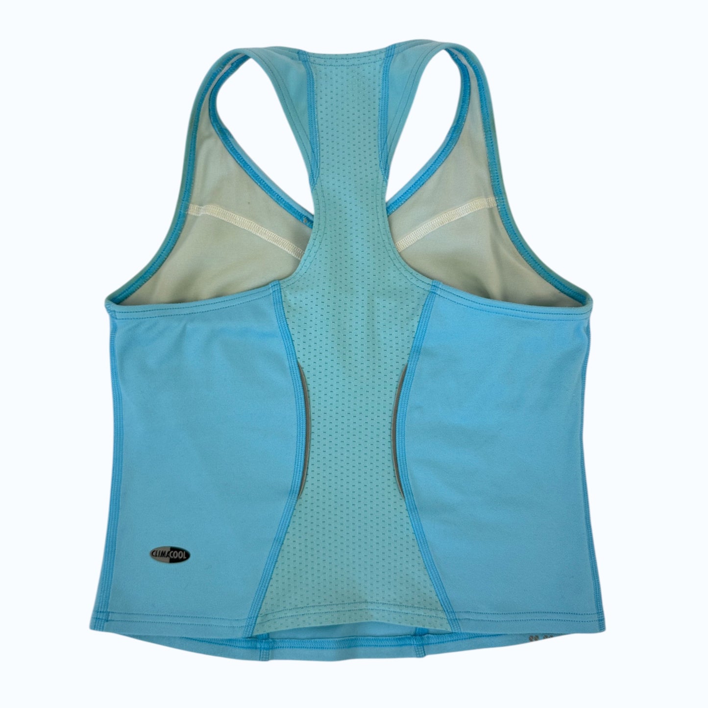 blue top flat back