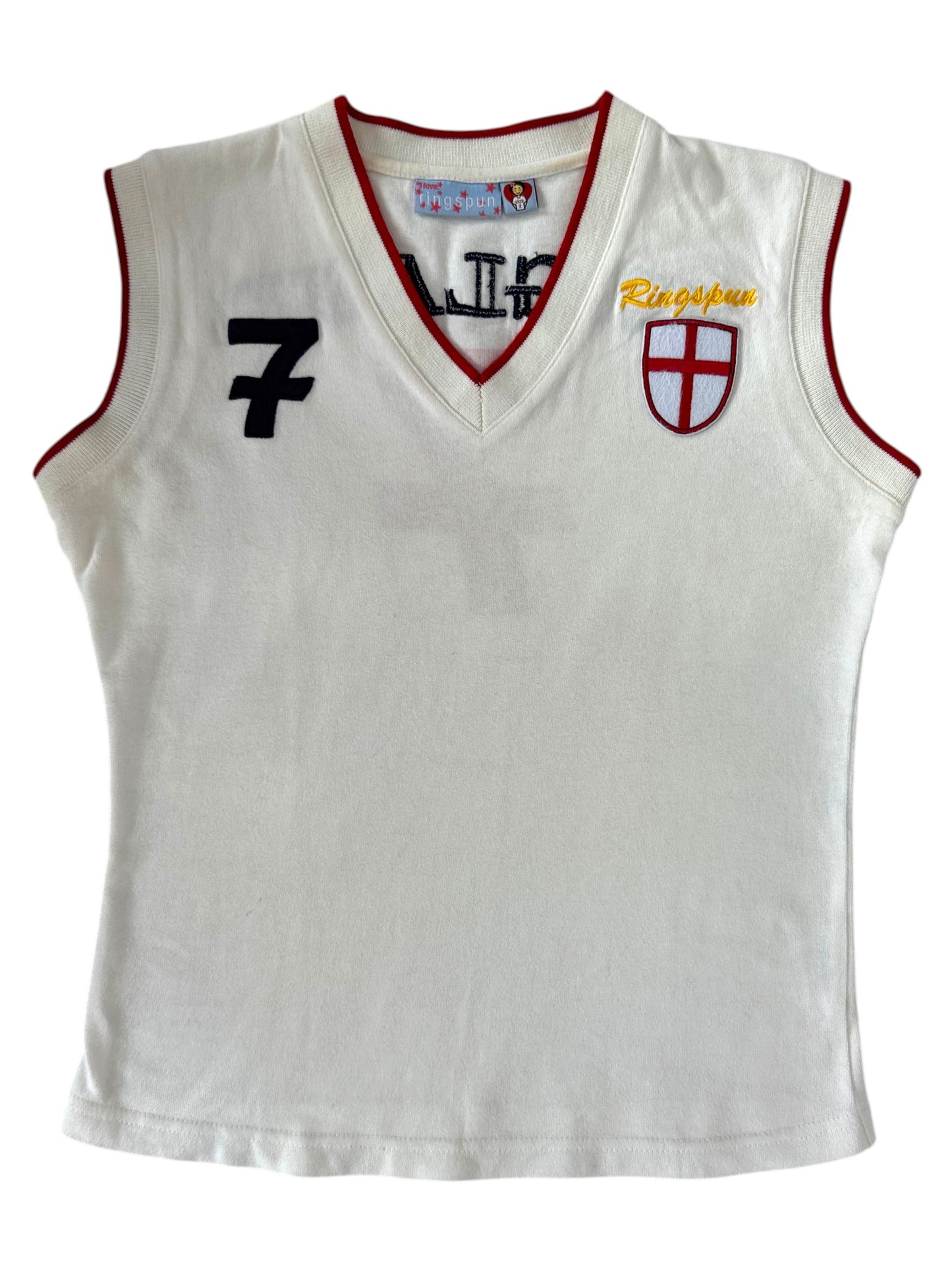 100% Cotton England World Cup Top