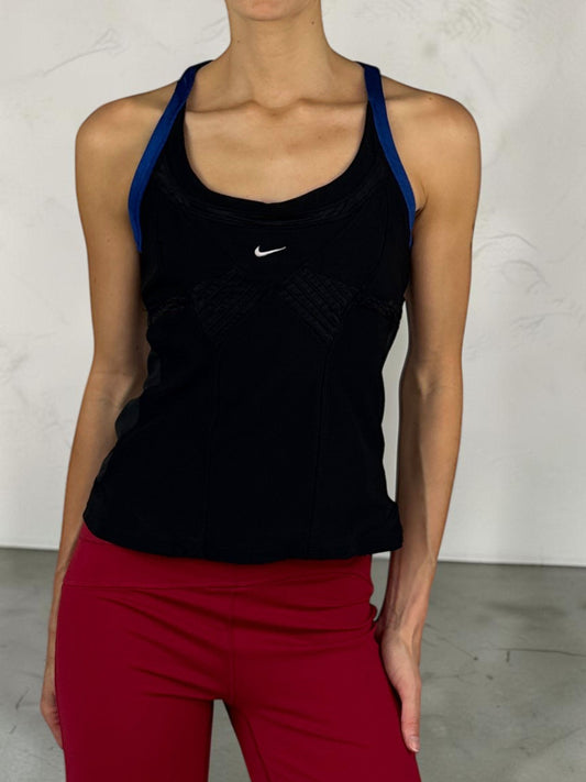 Nike Black & Blue Top