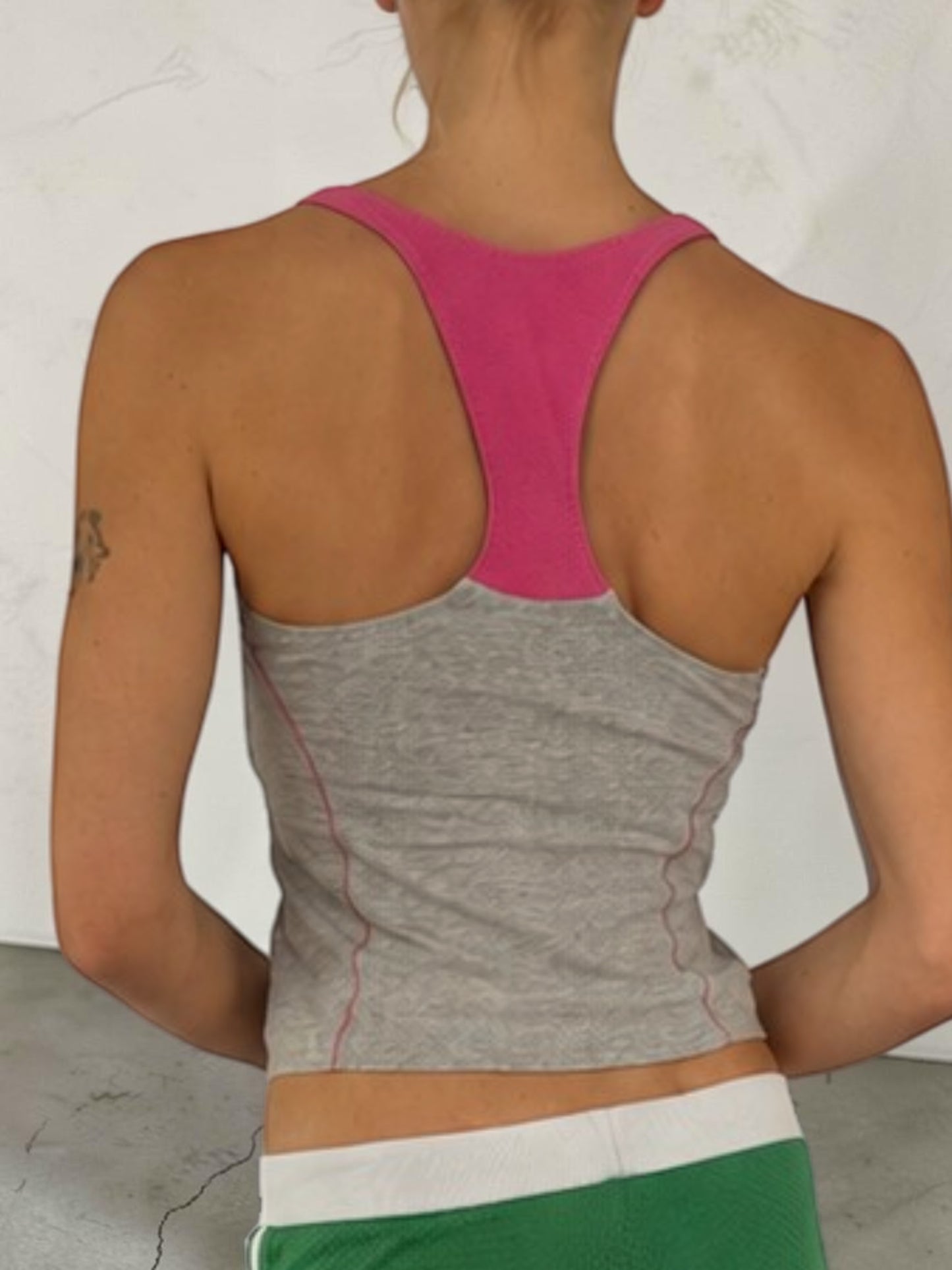 Nike Grey & Pink Top