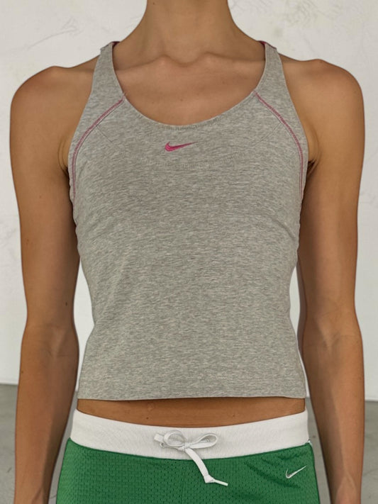 Nike Grey & Pink Top