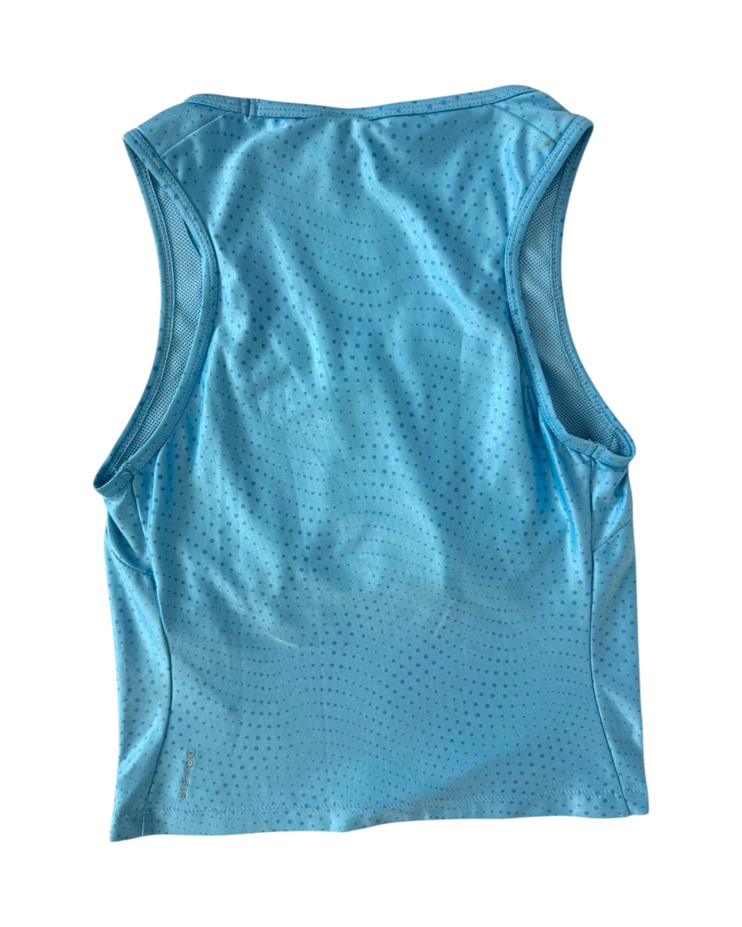 nike_turquoise_polkadot_tank_flatback