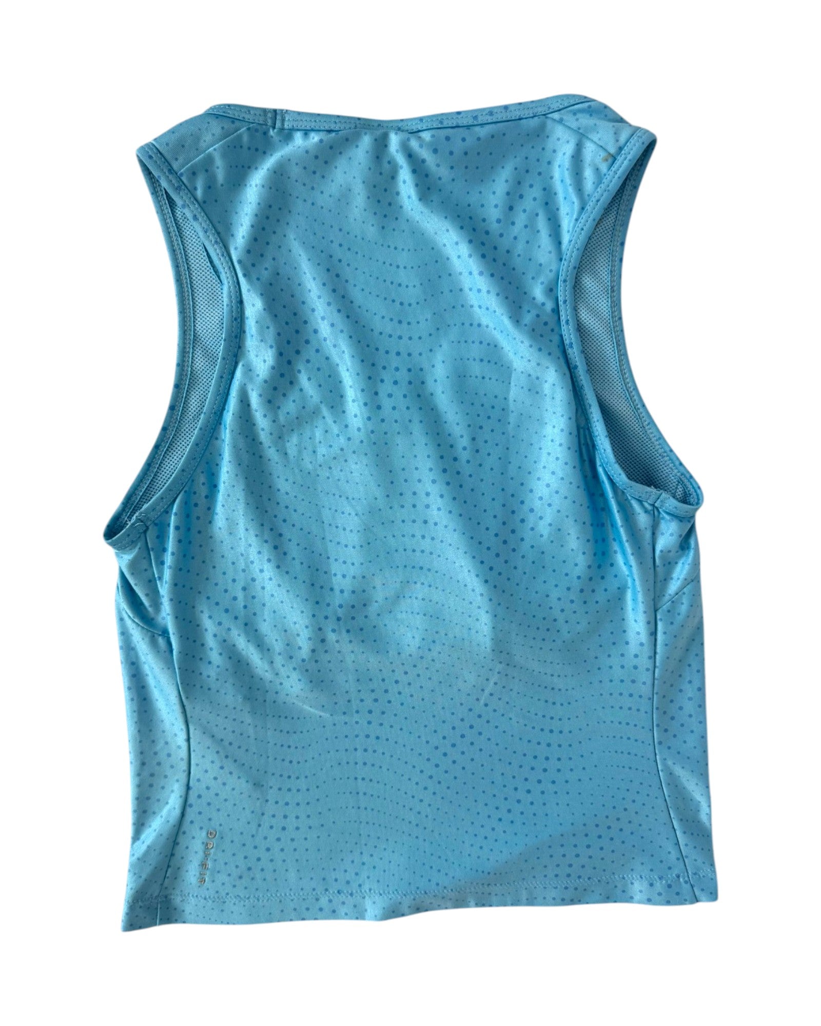 nike_turquoise_polkadot_tank_flatback