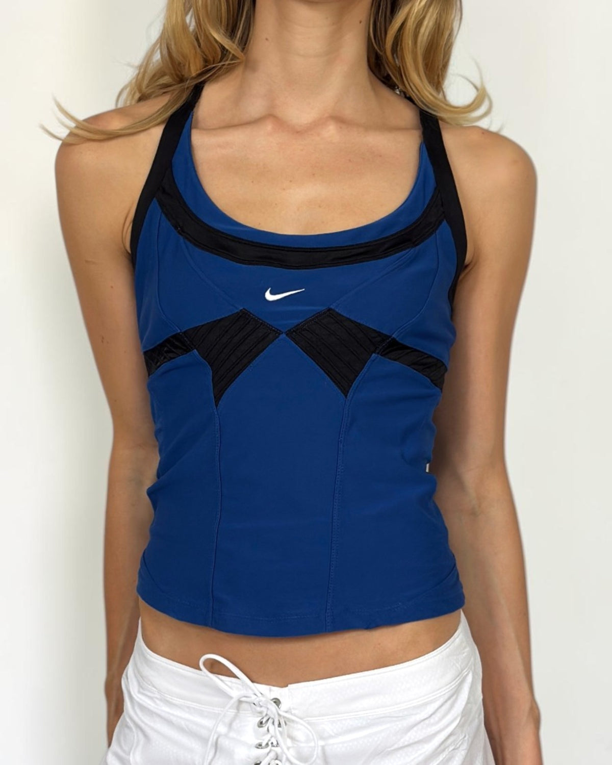 Nike Blue & Black Tank Top