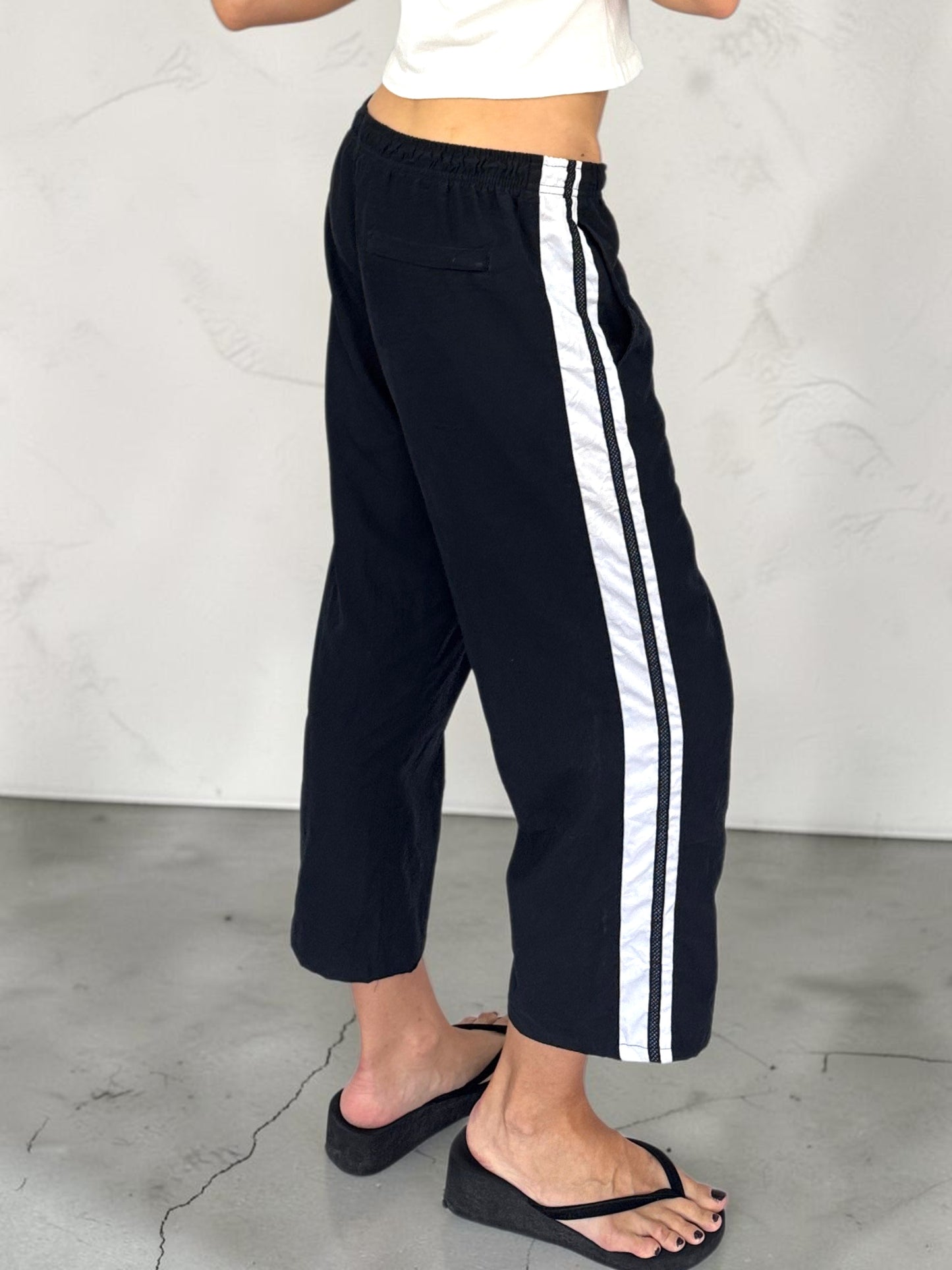 Nike Bermuda With White Stripes