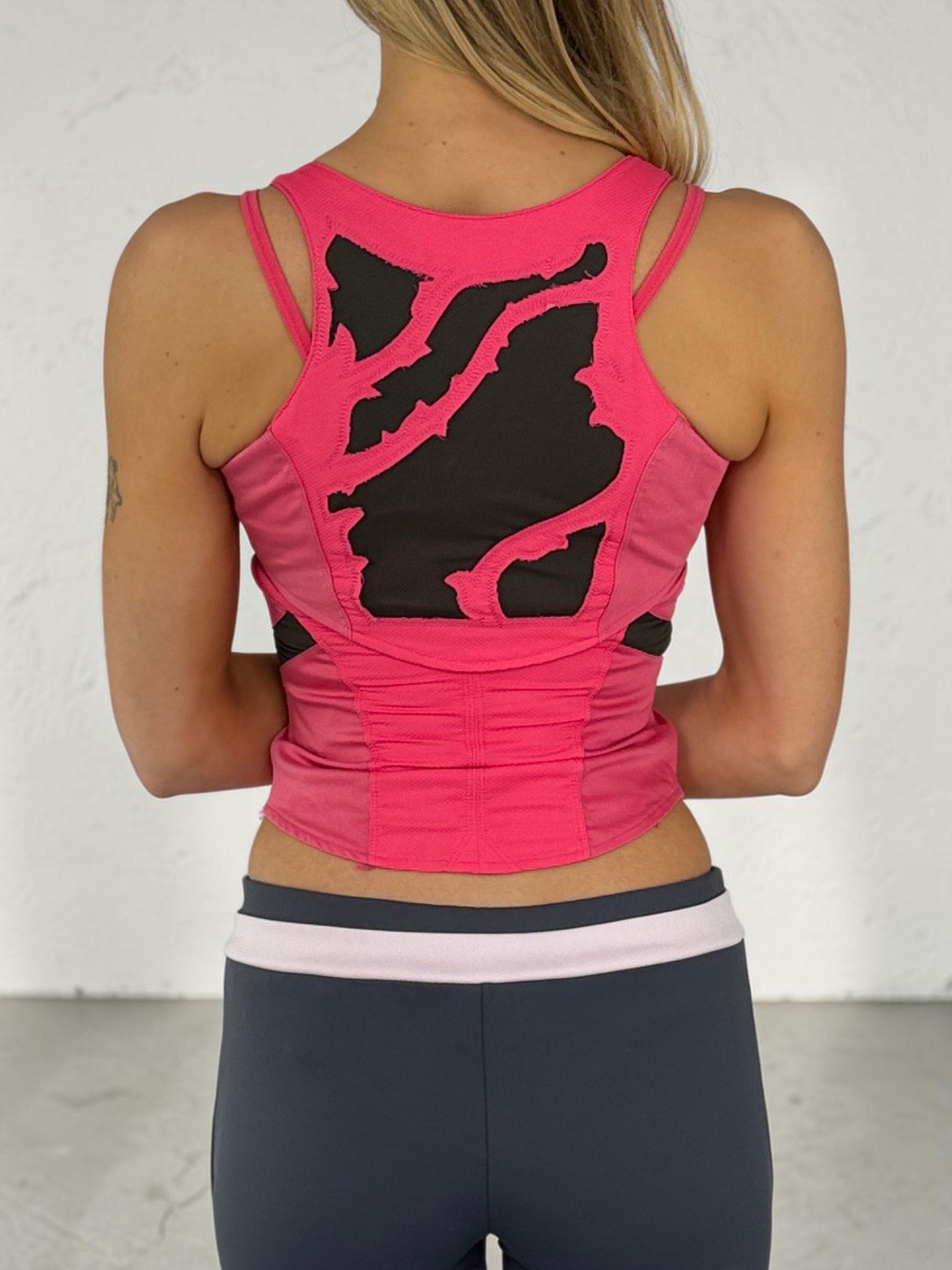 nikepinkcorsettopback