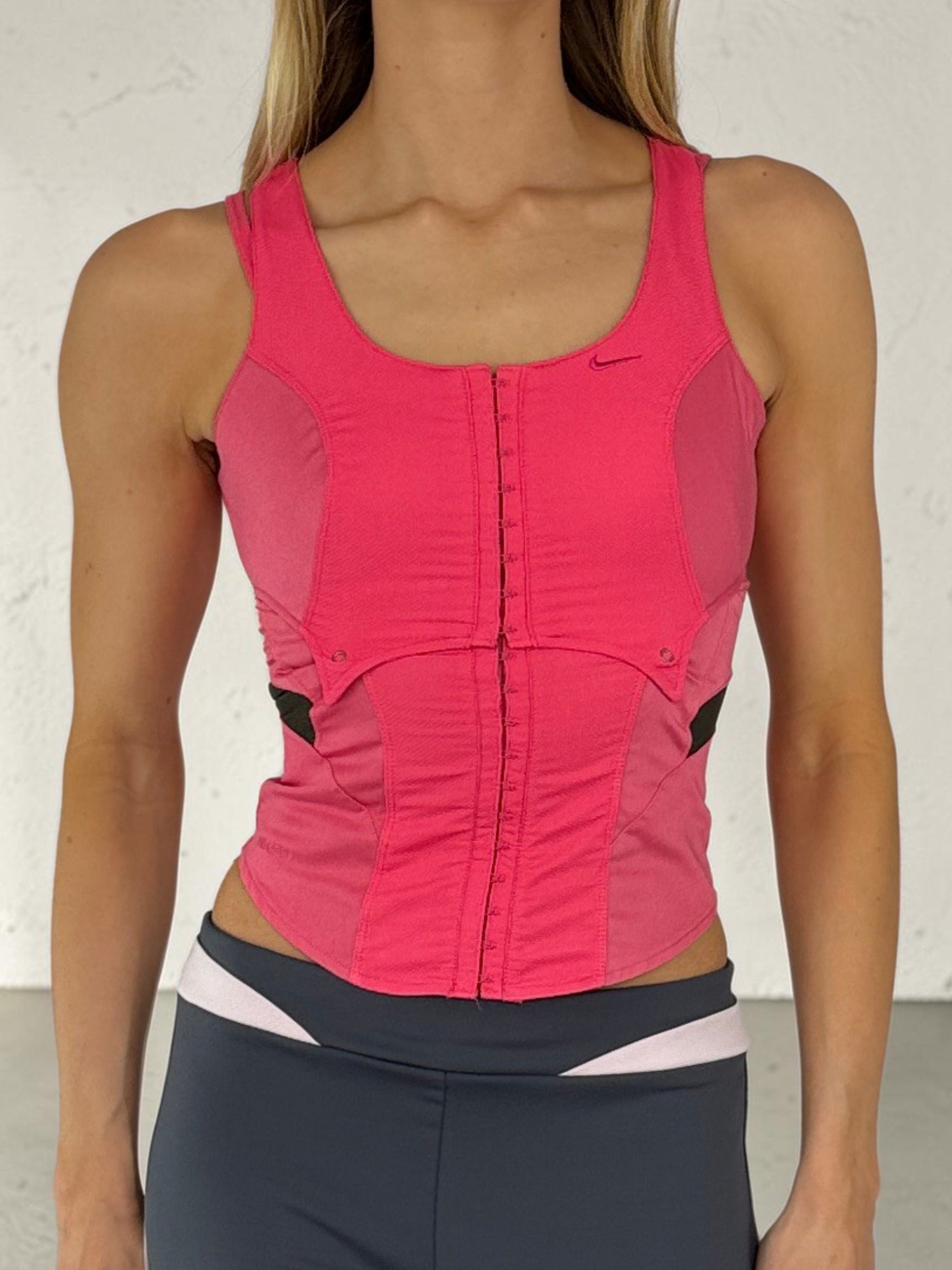 nikepinkcorsettopfront
