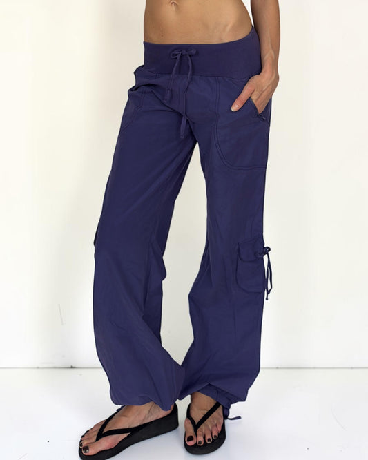 Reebok Purple Cargo Pants